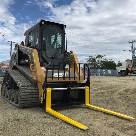 skid steer with fork lift|forklift attachment for skid steer.